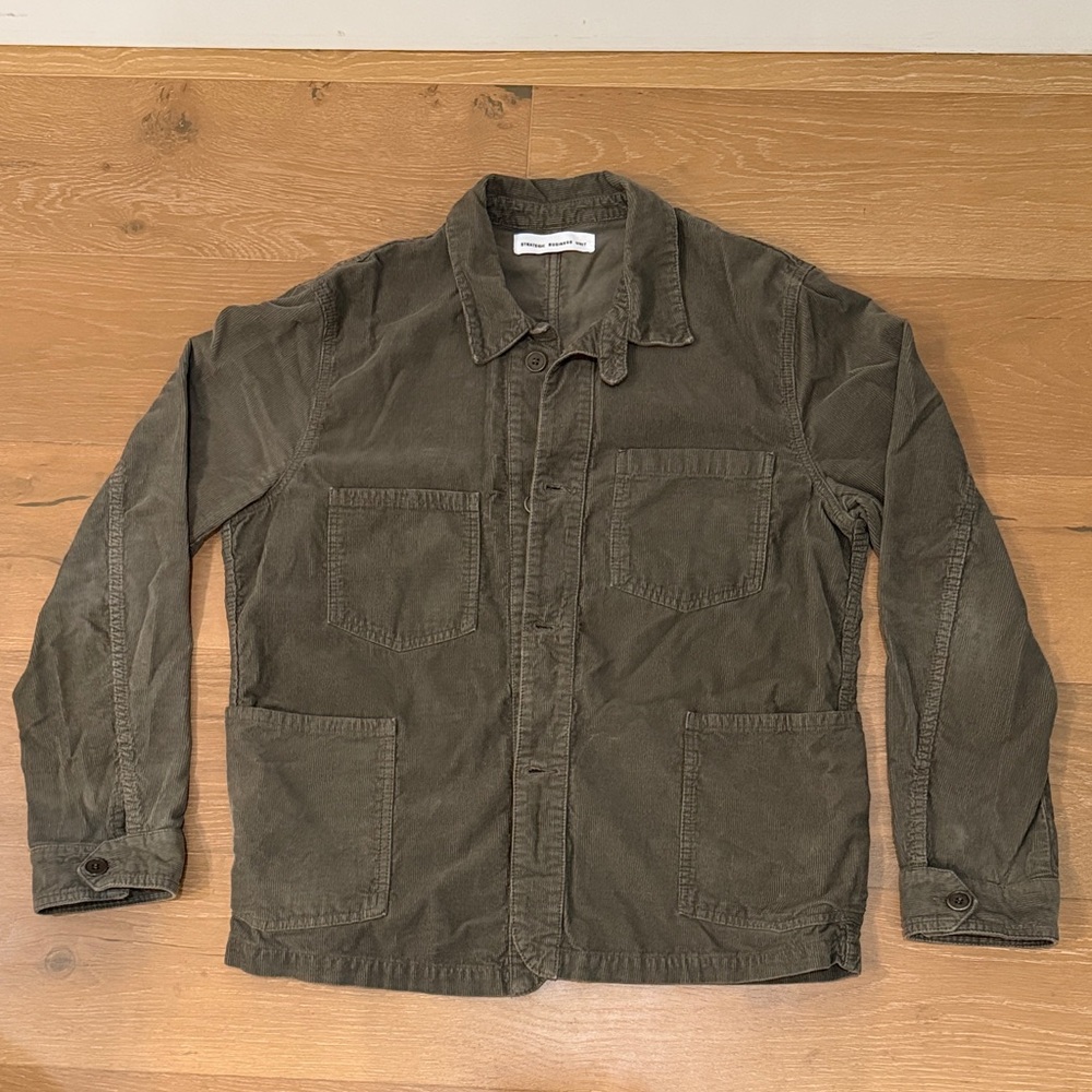 SBU - Made in Italy -  Olive Green Corduroy Jacket